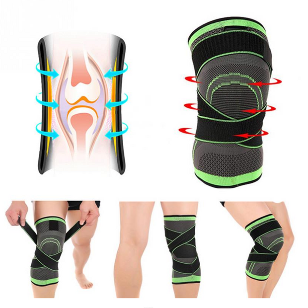 Sabin Hirundo 3D Design Kniestütze mit fixierbaren atmungsaktiven Kniebandage