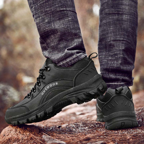 Winter-Hit🔥 Fansmode™ Orthopädische wasserdichte und rutschfeste Outdoor-Wanderschuhe für Herren